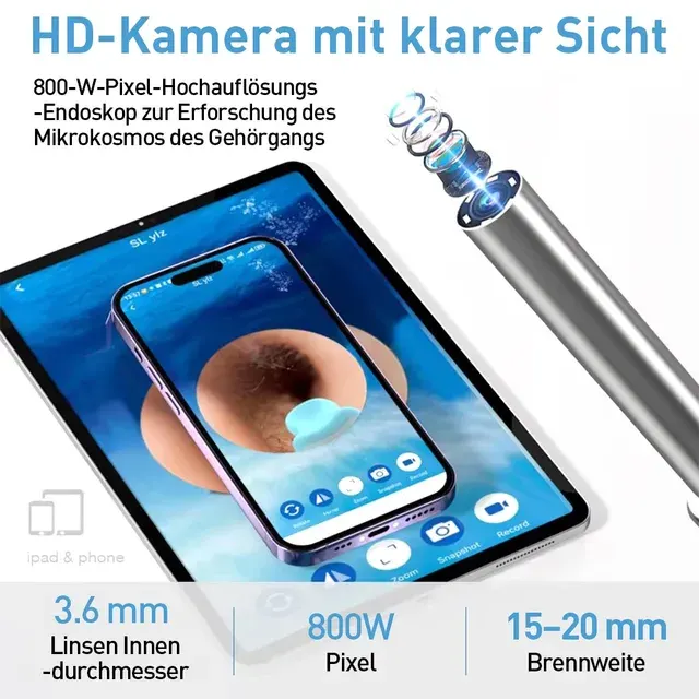 WLAN-Ohrreiniger mit Kamera 3