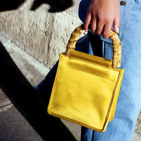 Bambusgriff-Tasche