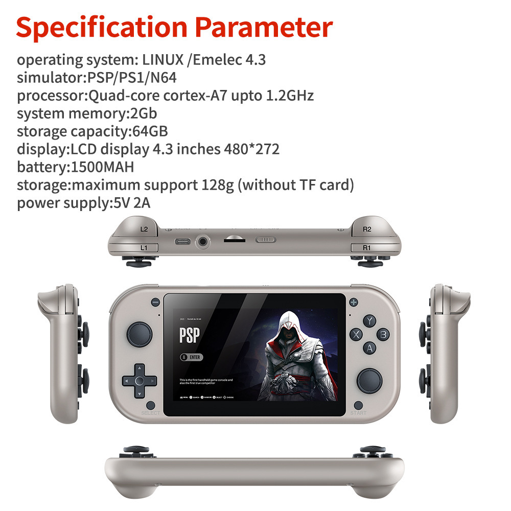 Retro Handheld-Spielkonsole mit 15000 Spielen 4
