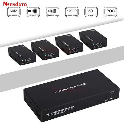 HDMI-Extender über Netzwerkkabel