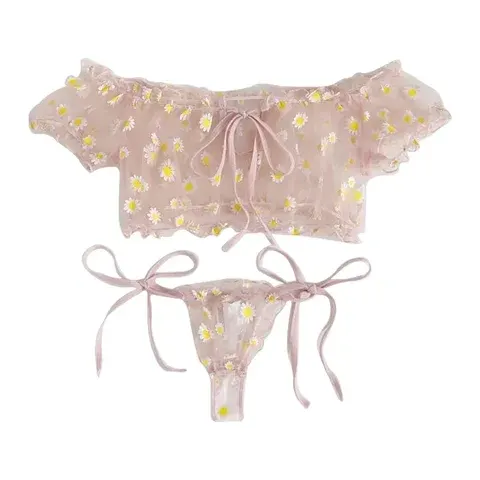 Spitzen-Dessous-Set