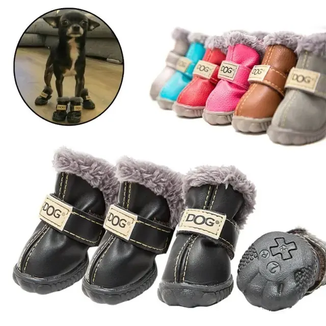 Hunde-Schneeschuhe 4