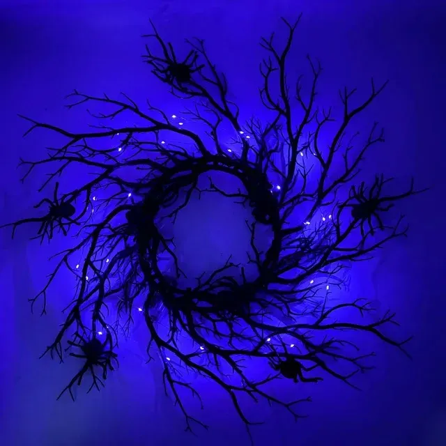 Halloween-LED-Kranz 3