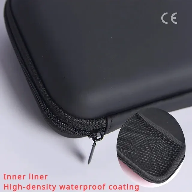 Tragbare EVA-Tasche für Kabel und Kopfhörer 3