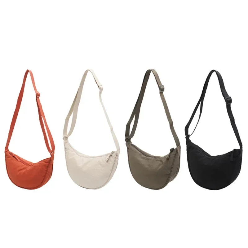 Nylon-Schultertasche