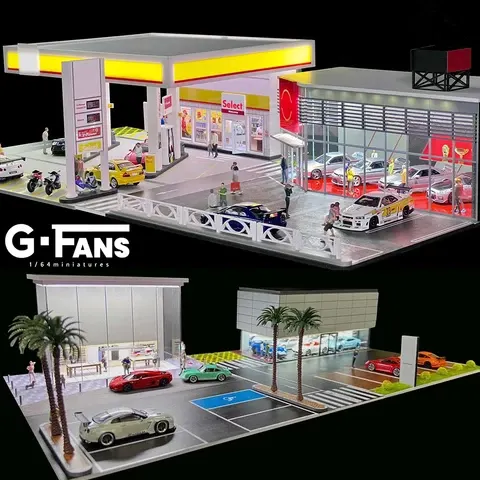 Druckguss-Autogarage