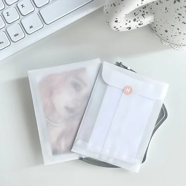 Weiße Seidenpapier-Taschen 4