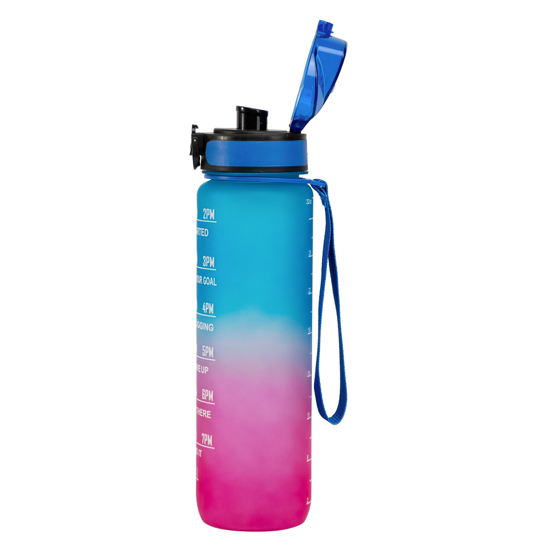 Trinkflasche mit Zeitmarkierung 2