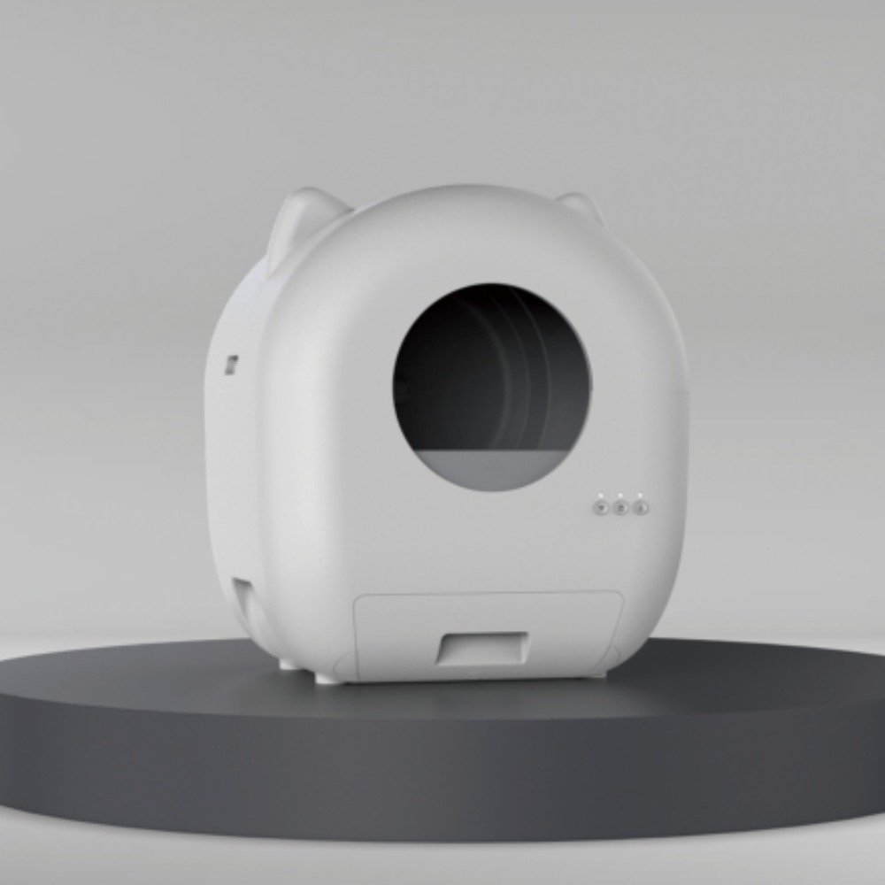 Automatische Katzentoilette mit Selbstreinigung