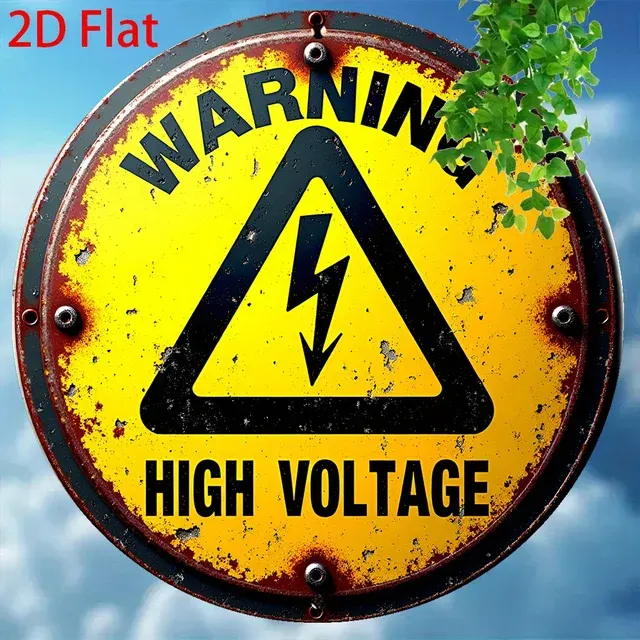 Vintage-Metallschild 2