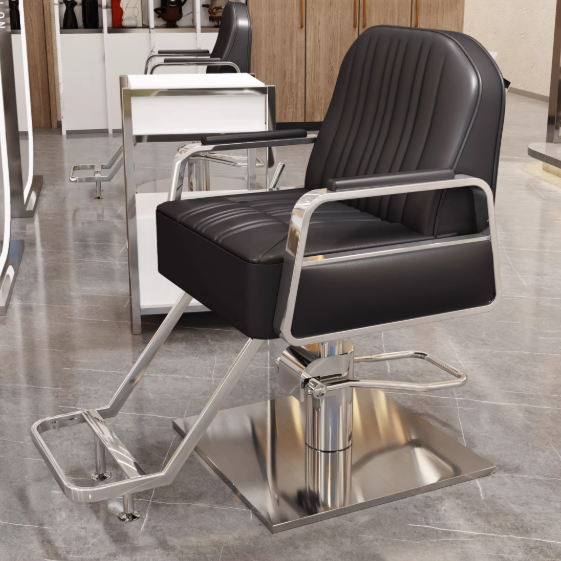 Moderner Kunstleder-Friseurstuhl hydraulisch 2