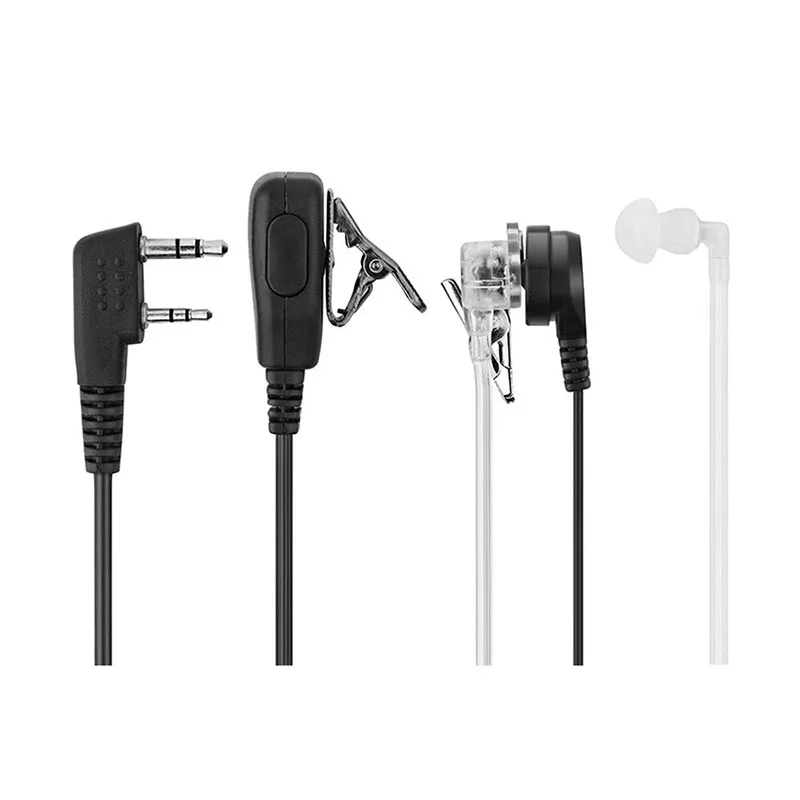 Akustik Luftschlauch Headset für Walkie-Talkie 4