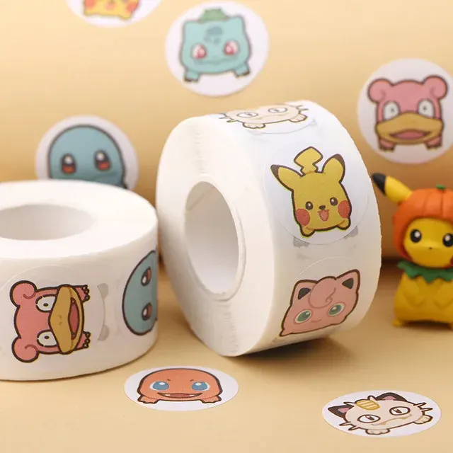 Kawaii Cartoon-Sticker-Set, 500 Stück 4