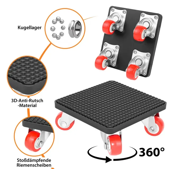 Möbelroller-Set 4