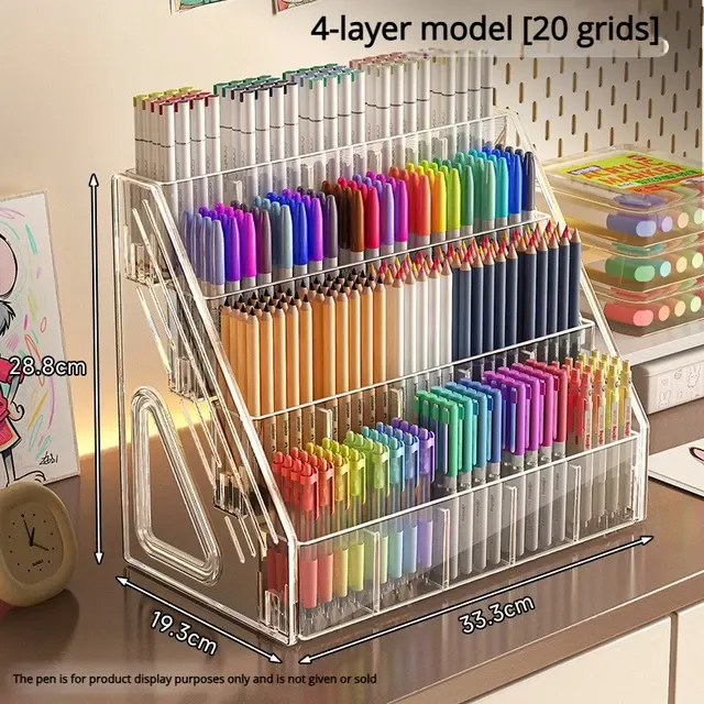 Acryl-Schreibtischorganizer 3