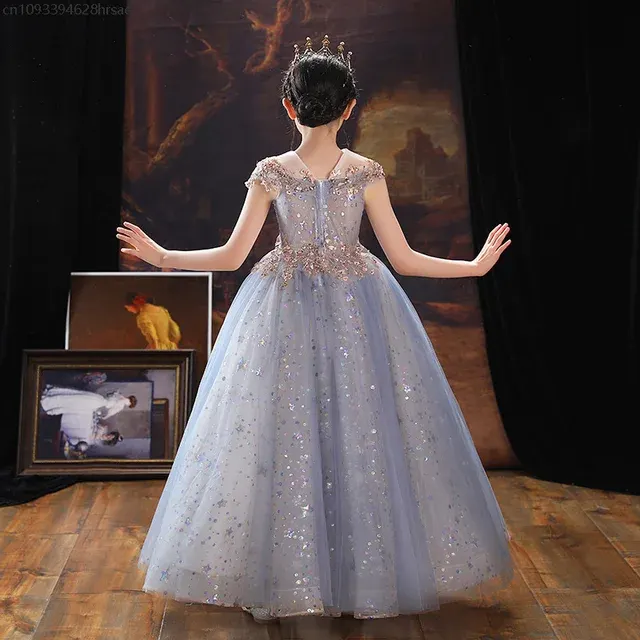 Mädchen-Prinzessinnenkleid 4