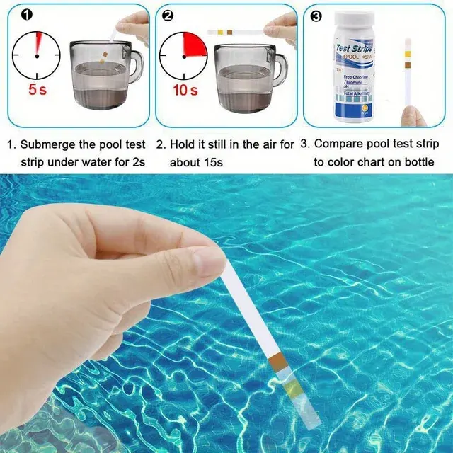 Wassertest-Streifen 4