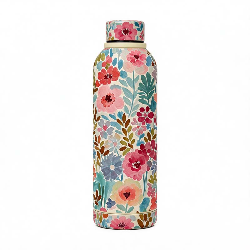 Edelstahl Tumbler Trinkflasche mit Motivdruck 3