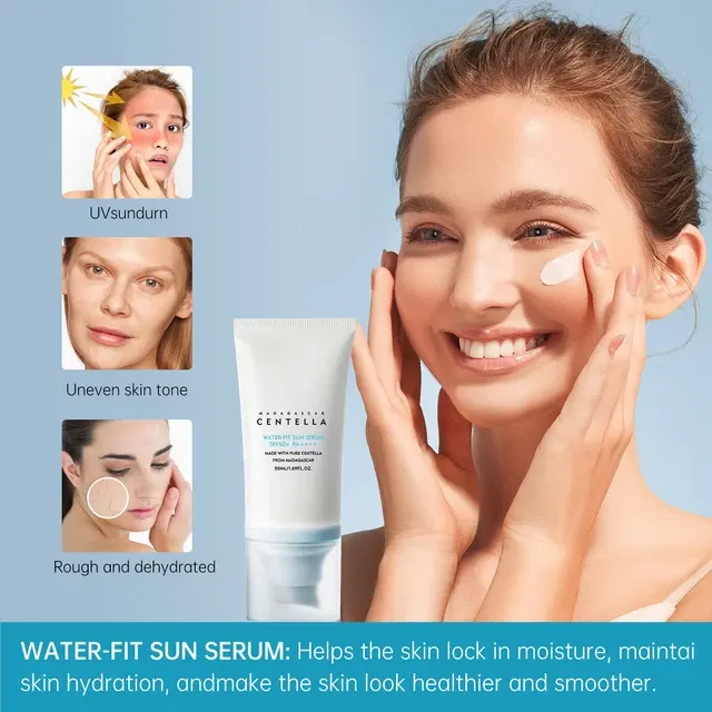 Wasserbasierte Sonnencreme LSF 50+ mit Centella 3