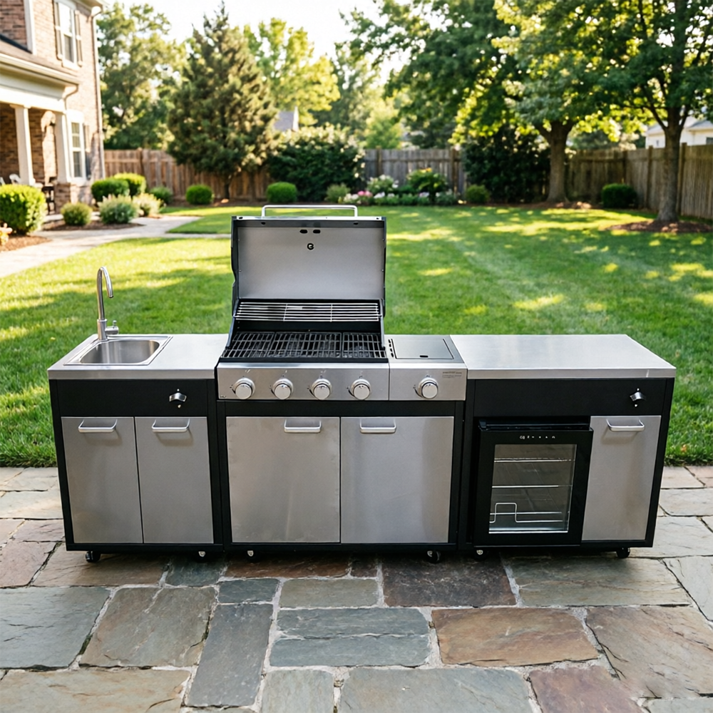 Outdoor-Küchenmodul