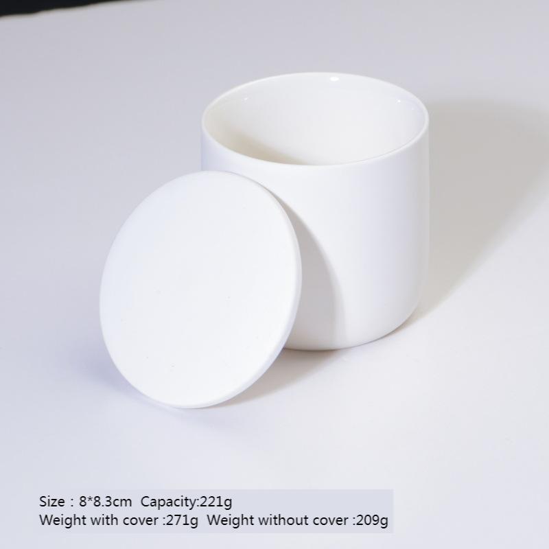 Matter Keramik-Aromatherapie-Kerzentiegel 4