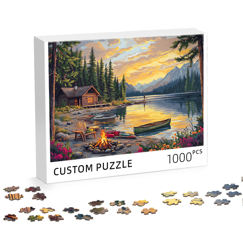 Puzzle mit berühmtem Gemälde 1000 Teile 3