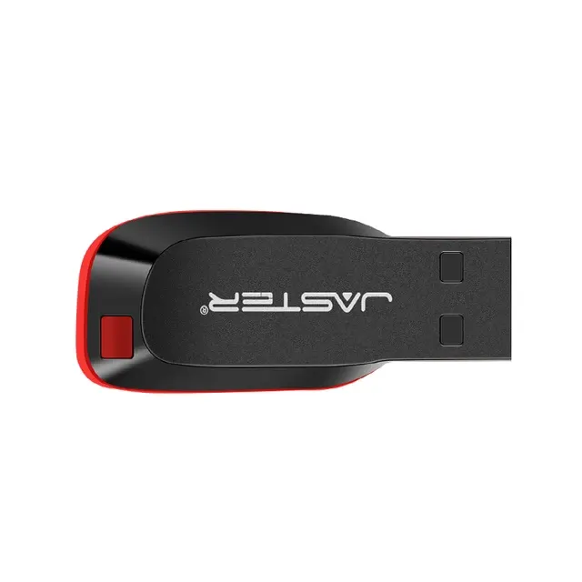 Schlüsselanhänger-USB-Stick aus Kunststoff, Schwarz 4