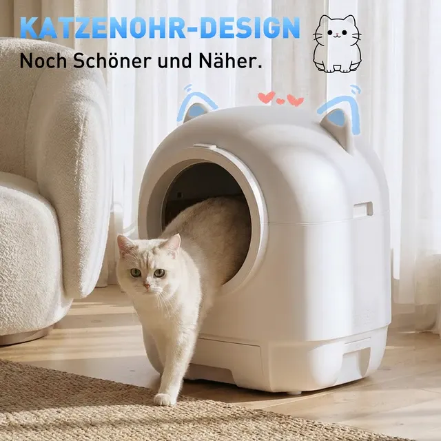 selbstreinigende Katzentoilette 2