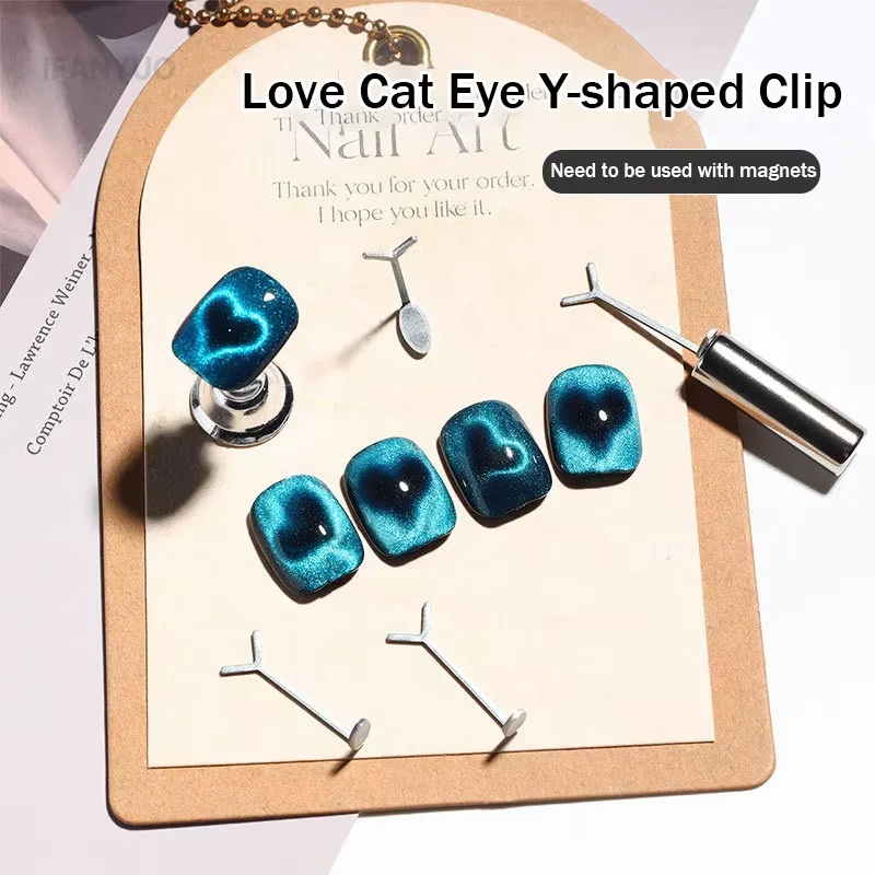 Y-förmiges Magnet-Nagelwerkzeug für Katzenaugen-Effekt 3