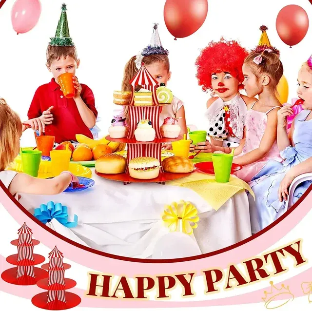 Zirkus-Cupcake-Ständer 3