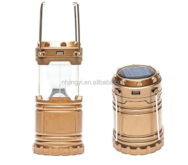 Wasserfeste Solar-Taschenlampe mit Campinglaterne 4