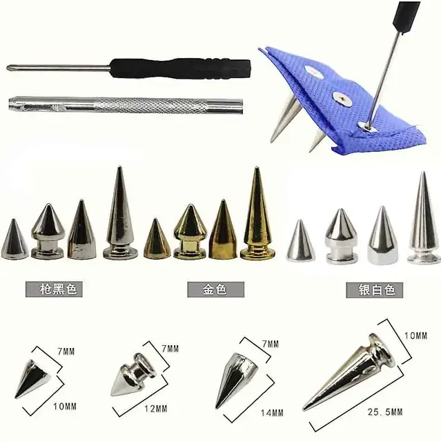 Nieten-und-Spikes-Set 2