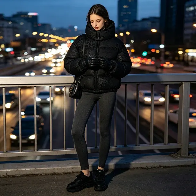 Damen-Regenmantel mit Leopardenmuster 2