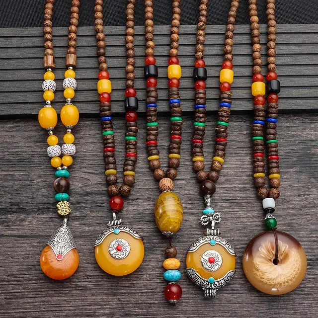 Nepal-Mala-Halskette 2