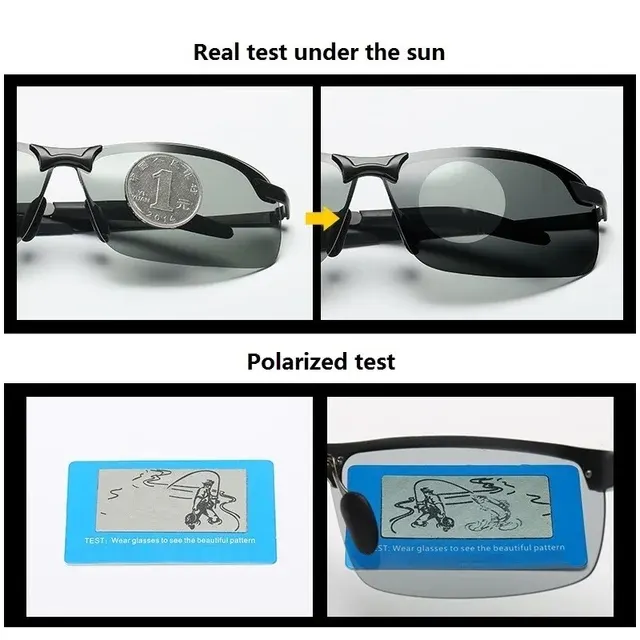 Photochrome Chamäleon-Sonnenbrille mit Farbwechsel 3