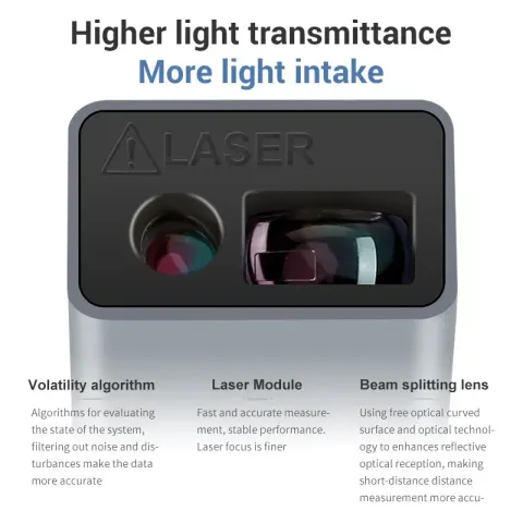 Mini-Laser-Entfernungsmesser 30 m USB-wiederaufladbar