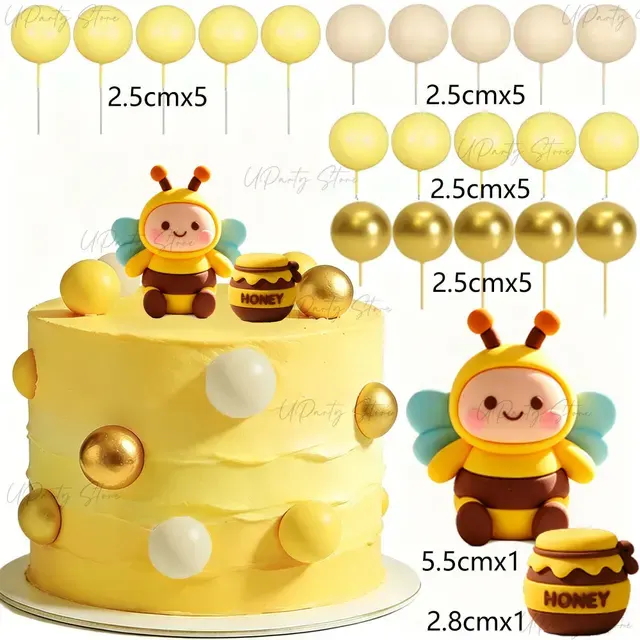 Bienen-Tortendeko 4