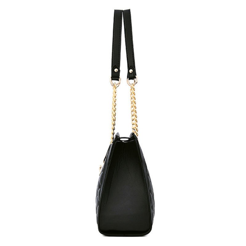 Damen-Shopper aus Kunstleder mit Schultergurt 3