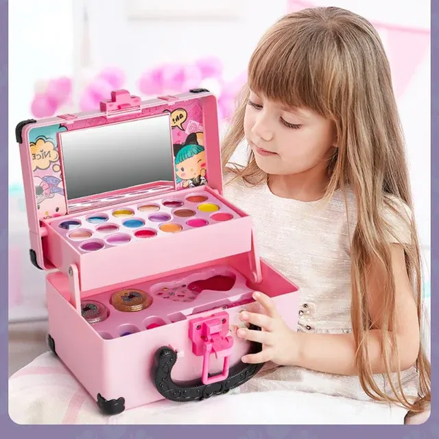 Kinder Schminkkoffer Prinzessin Rollenspiel Set 3