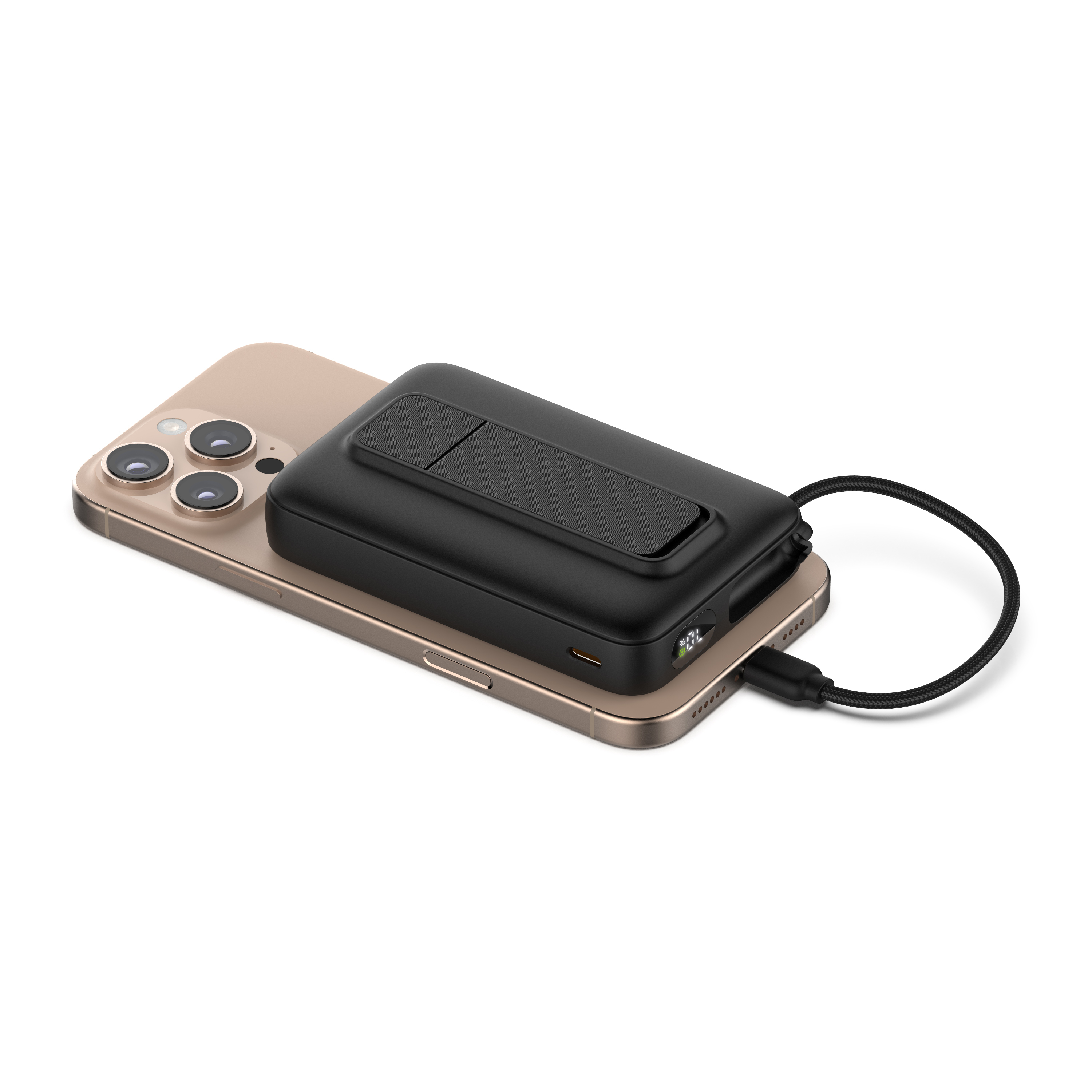 Ultraschlanke 10000mAh Powerbank mit USB-C 2