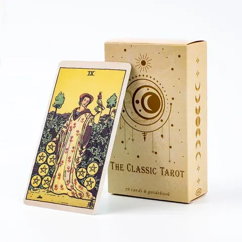 Klassisches Tarotkartendeck für Anfänger, 78 Stück