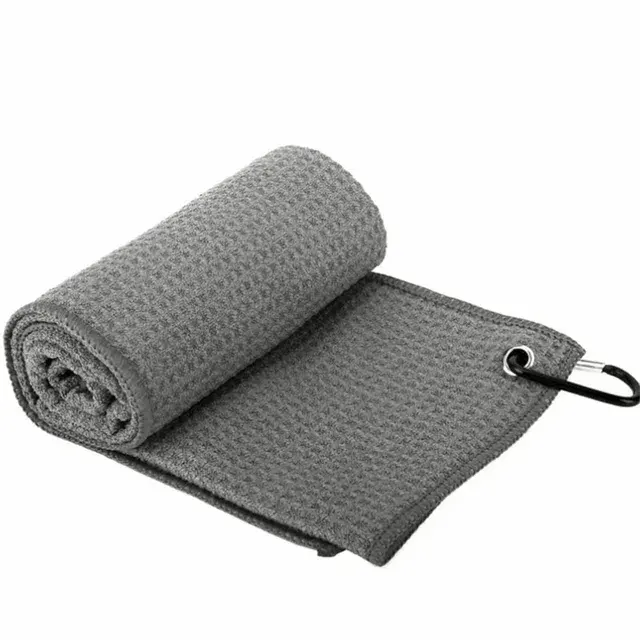 Mehrfarbige Golf-Handtücher aus Waffelgewebe 4