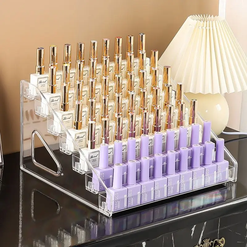 Mehrstufiger Acryl Nagellack Organizer Ständer 3
