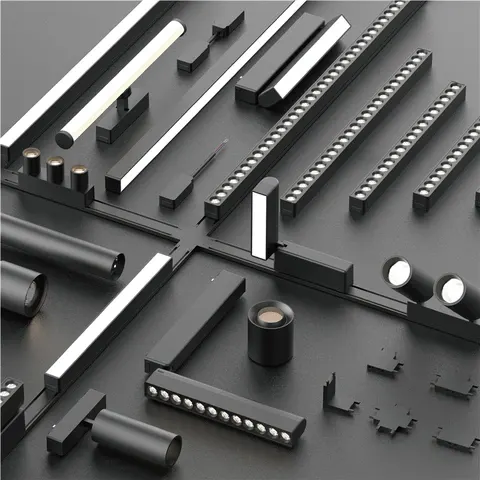 Magnet-Schienenlichtsystem
