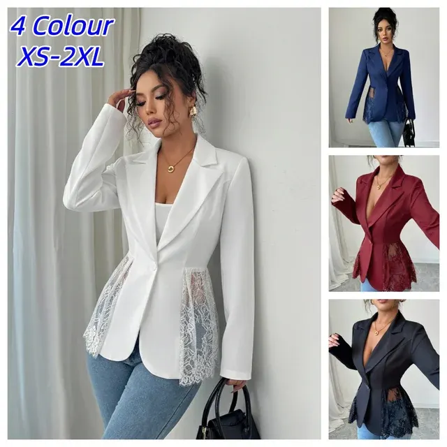 Damen-Spitzenblazer 1