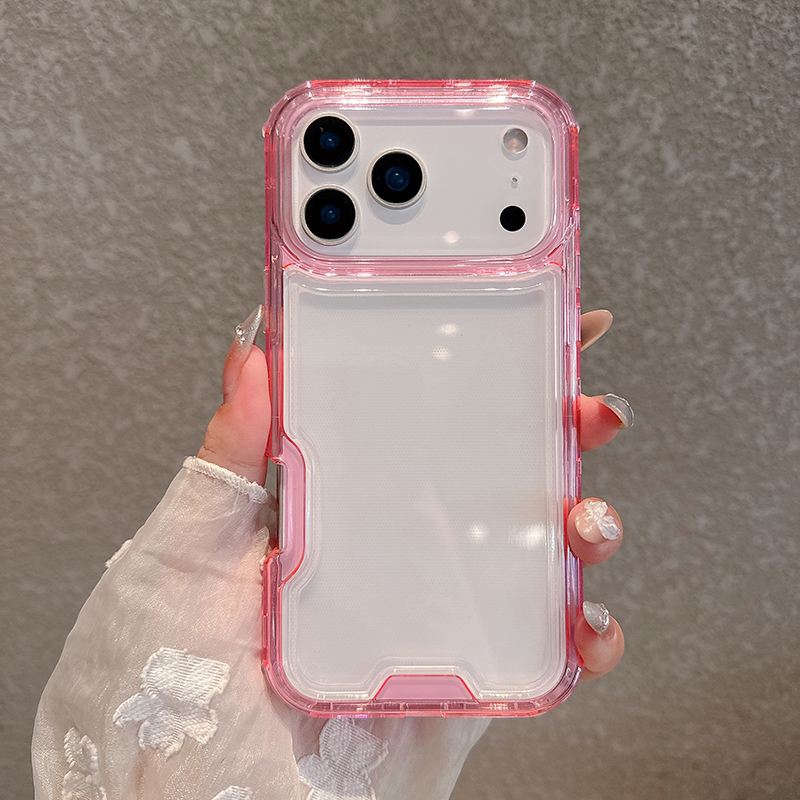 Transparente 3-lagige Schutzhülle für iPhone