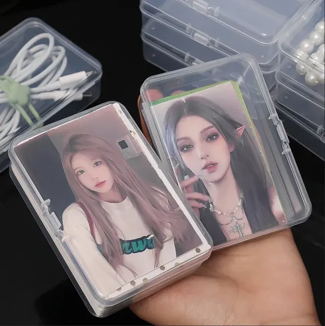 Transparente Kunststoffbox für Spielkarten 3
