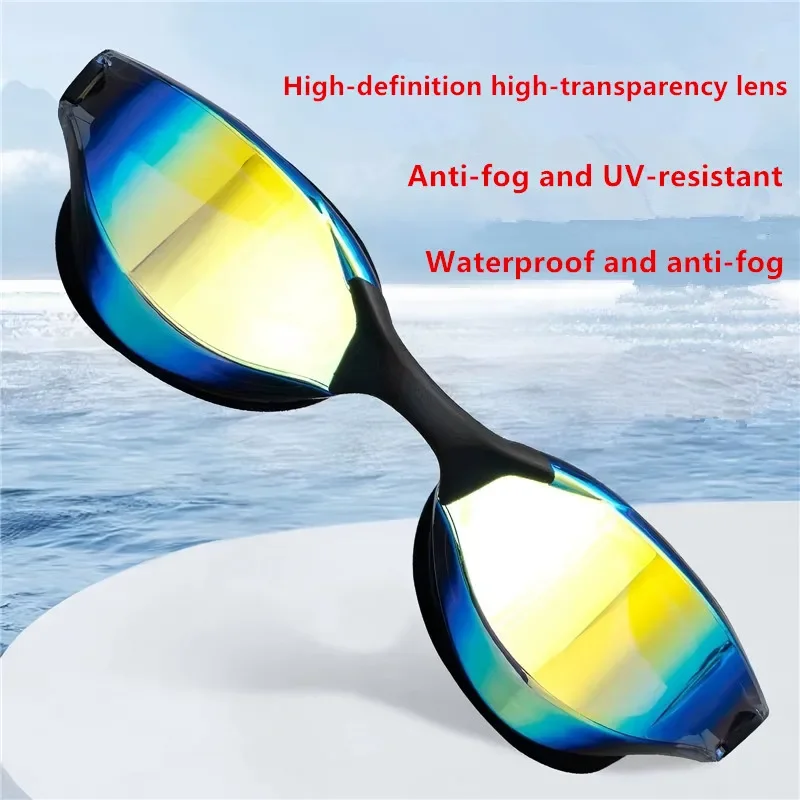 Professionelle Renn-Schwimmbrille, UV400 2