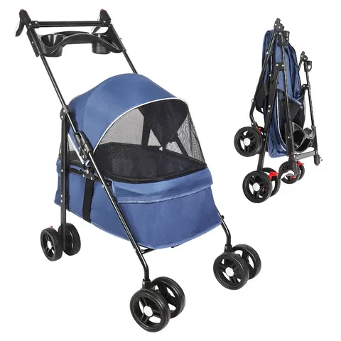 Haustier-Kinderwagen