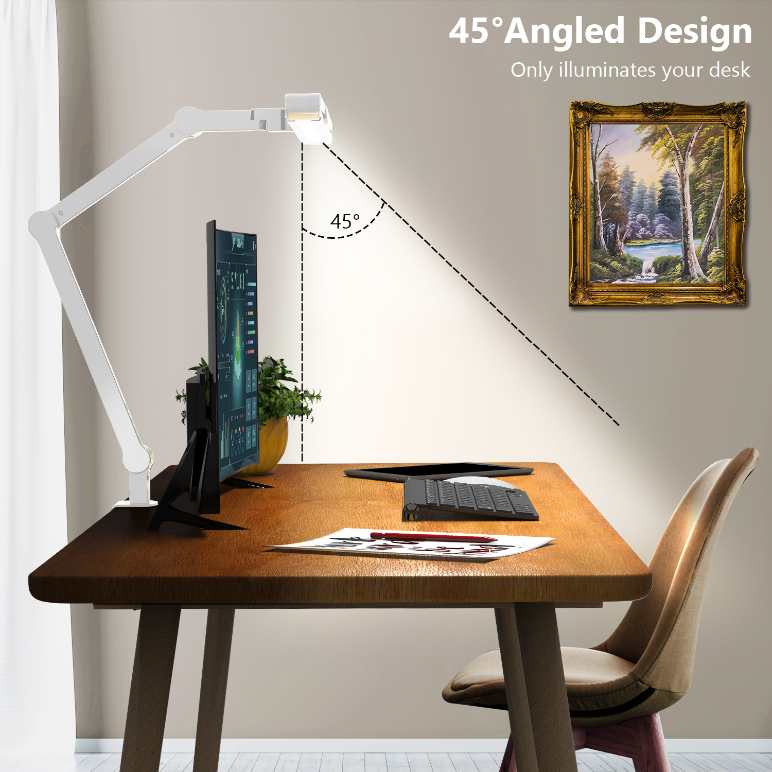 LED-Monitorleuchte mit Doppelkopf 3